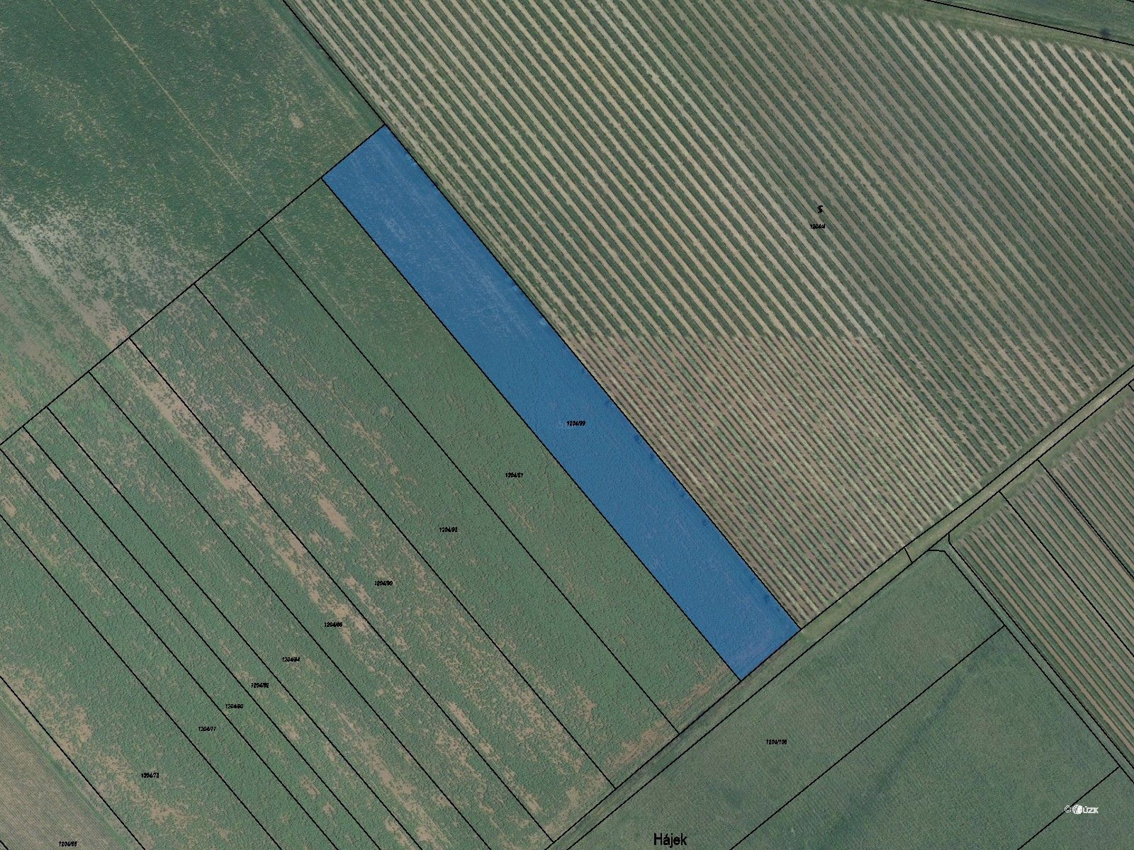 Zemědělské pozemky, Týnec, 480 m²
