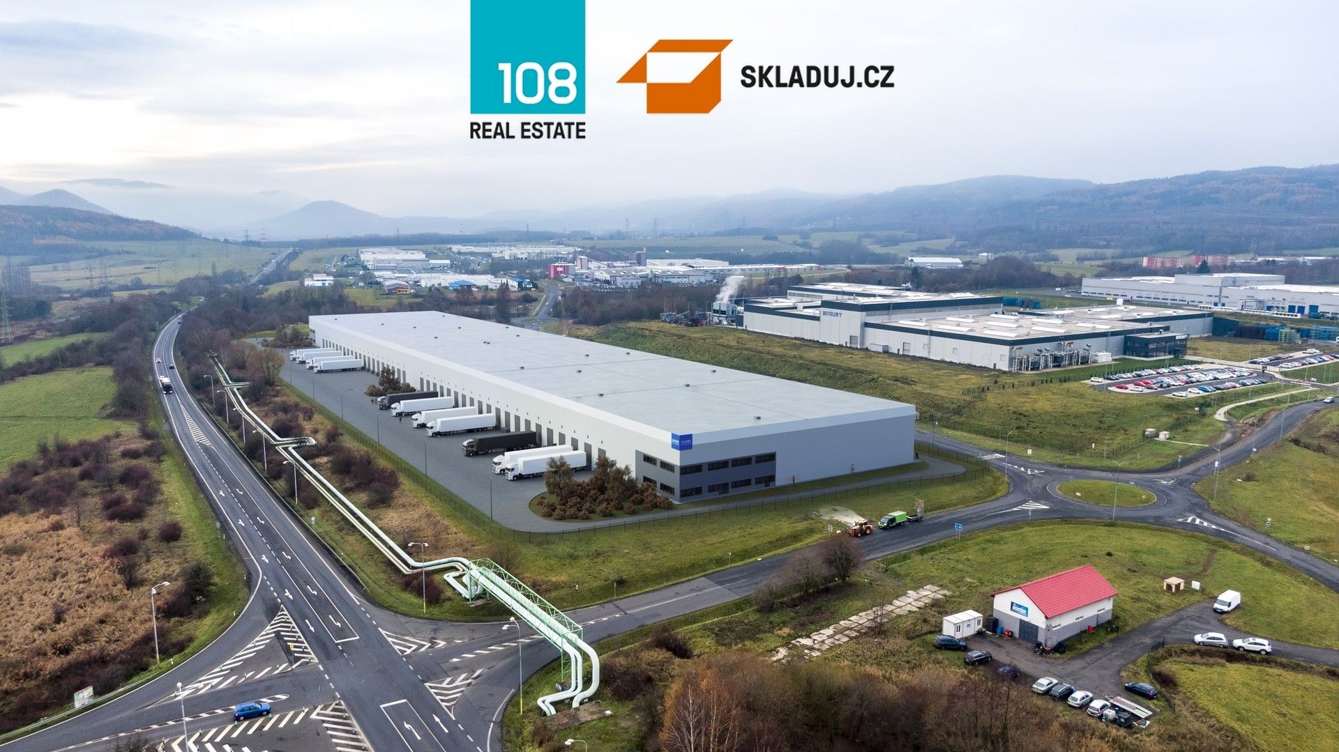 Sklady, Průmyslová, Klášterec nad Ohří, 38 800 m²