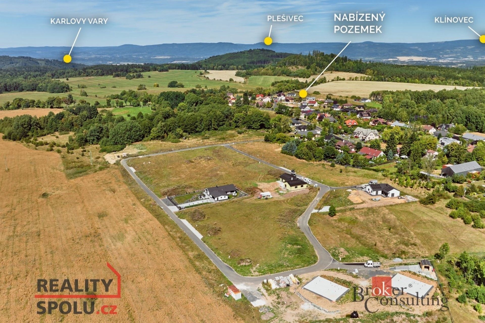 Pozemky pro bydlení, Andělská Hora, 1 177 m²