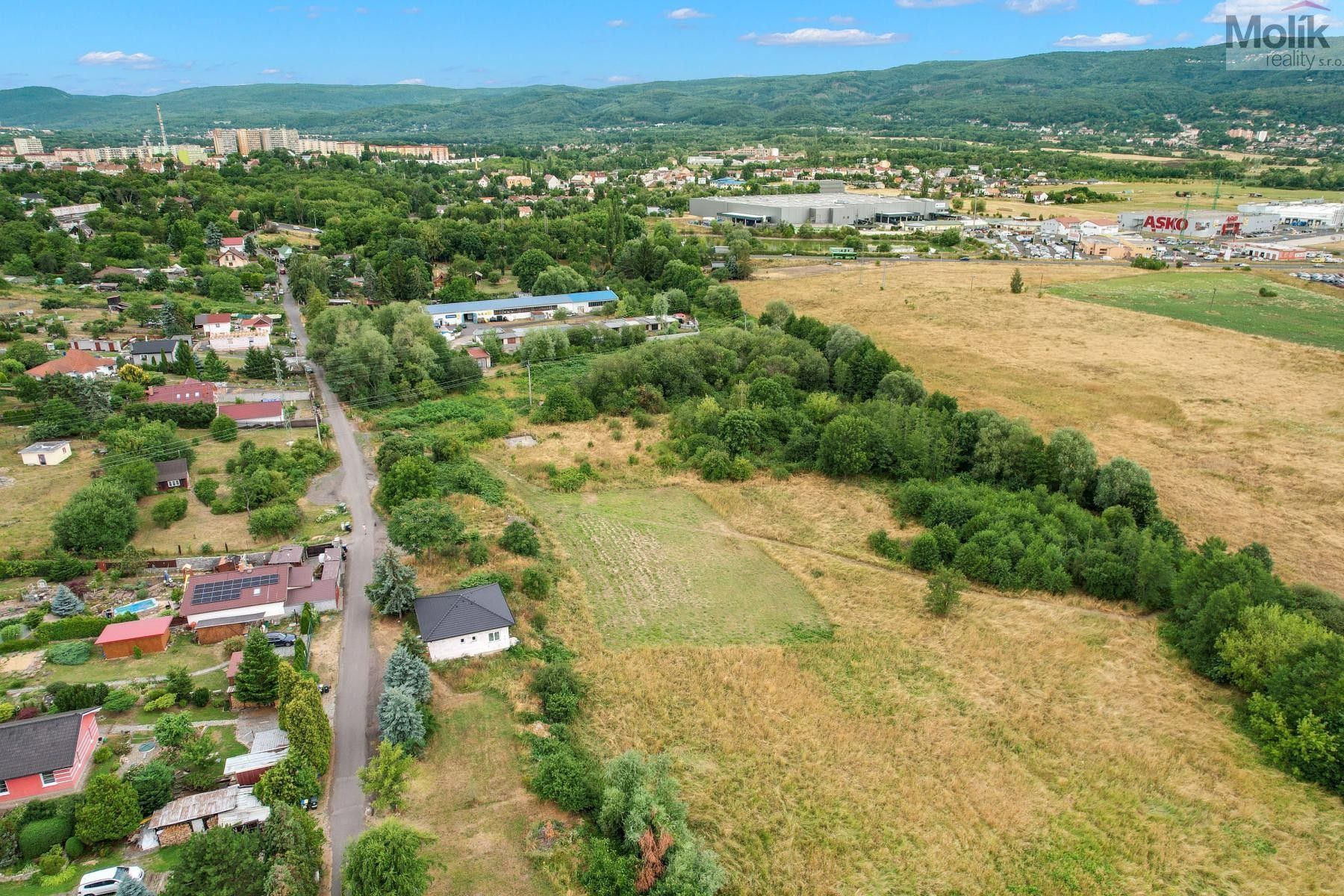 Prodej pozemek pro bydlení - Trnovany, Teplice, 3 093 m²