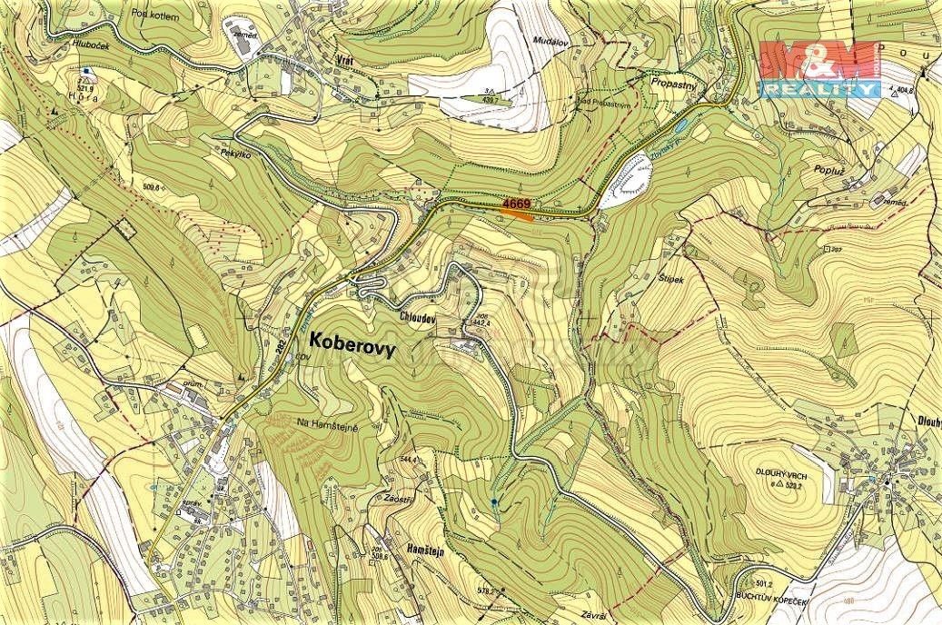 Prodej les - Železný Brod, 468 22, 437 m²