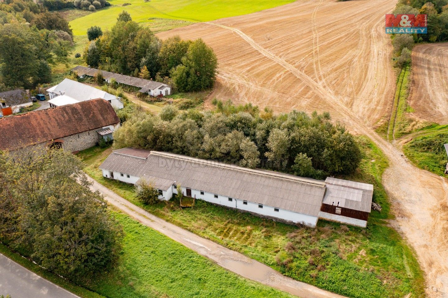 Prodej zemědělský objekt - Hradčany, Bošice, 1 100 m²