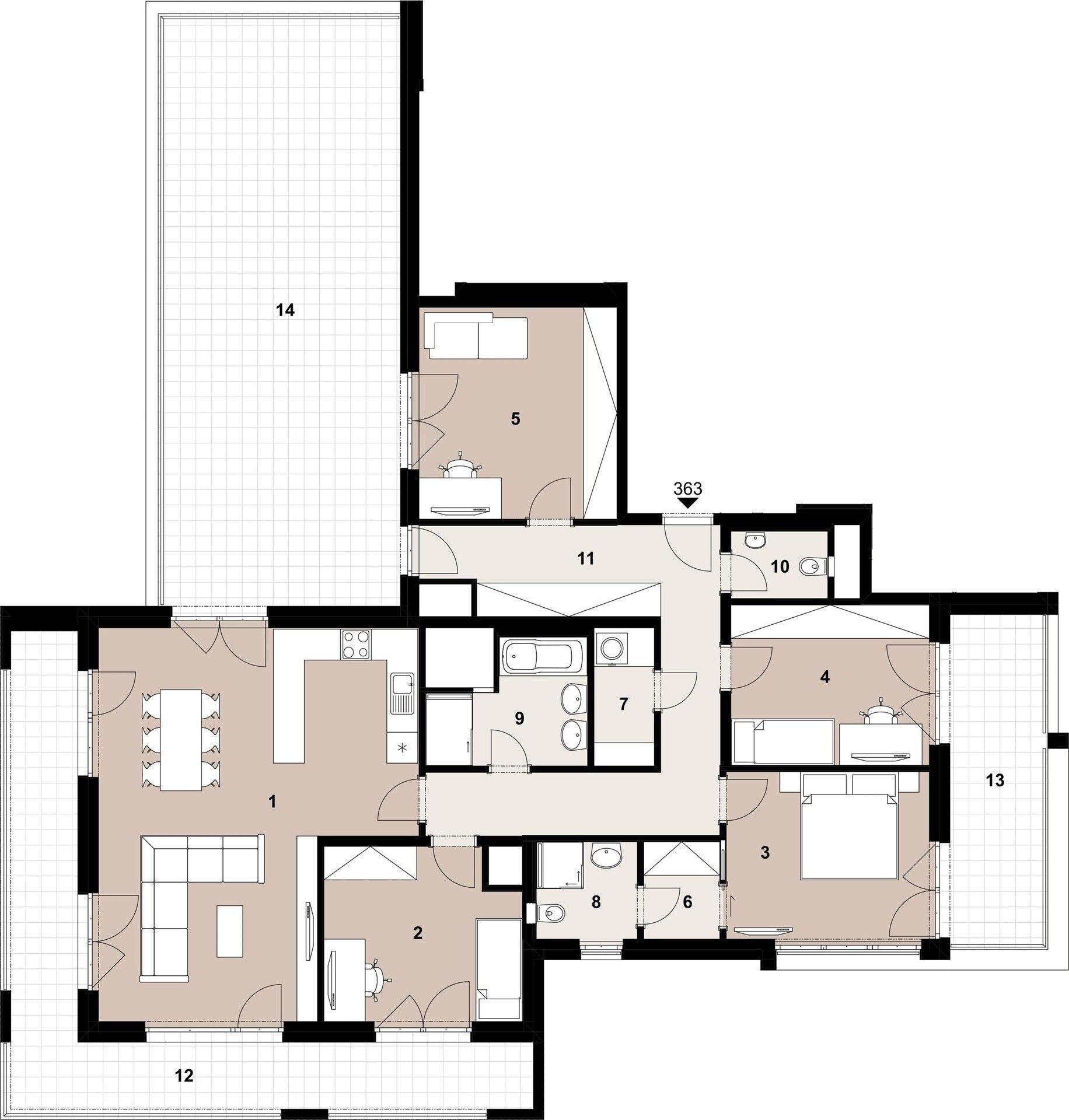 Prodej byt 5+kk - Poděbradská, Praha, 133 m²