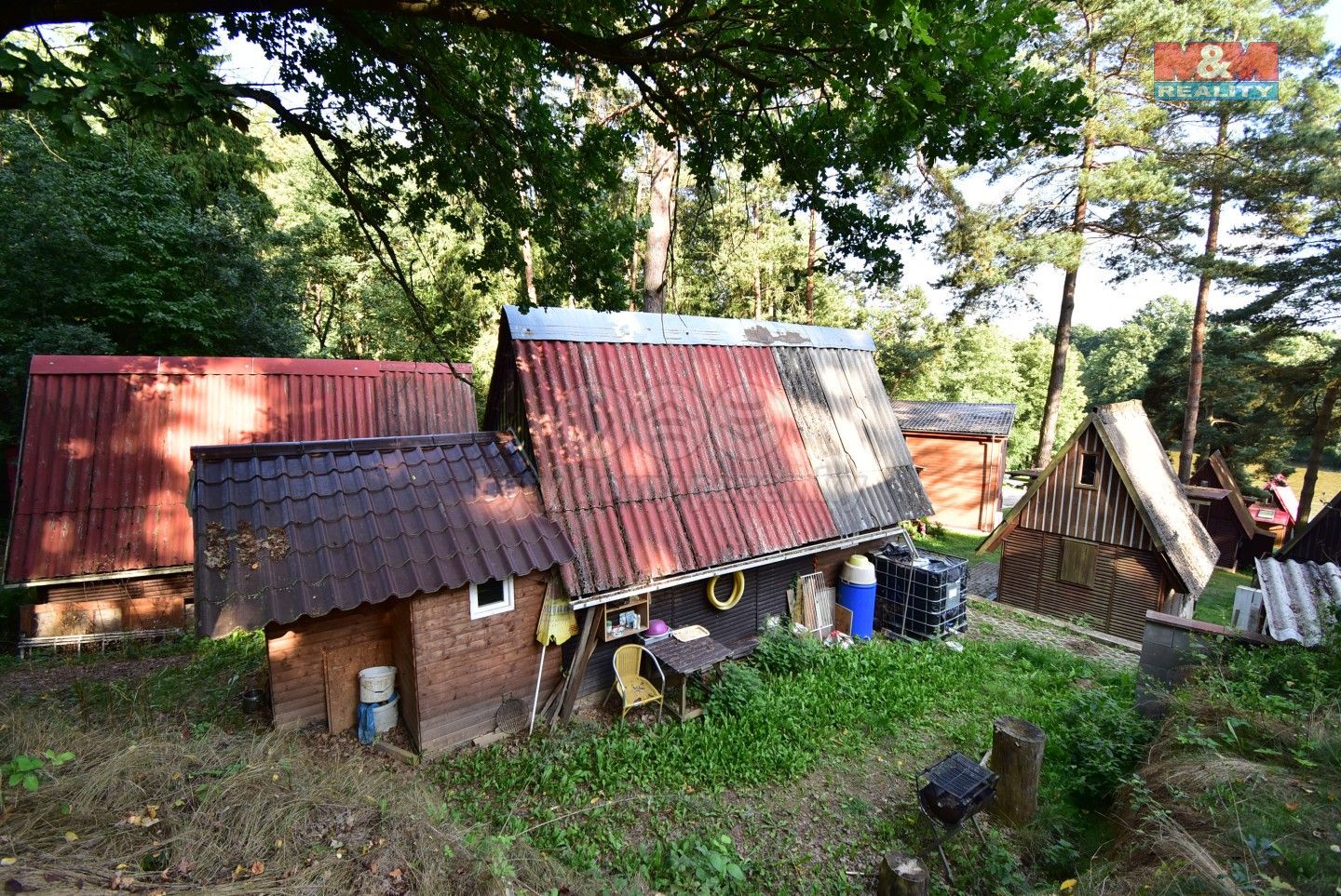 Chaty, Hvožďany, Bechyně, 40 m²