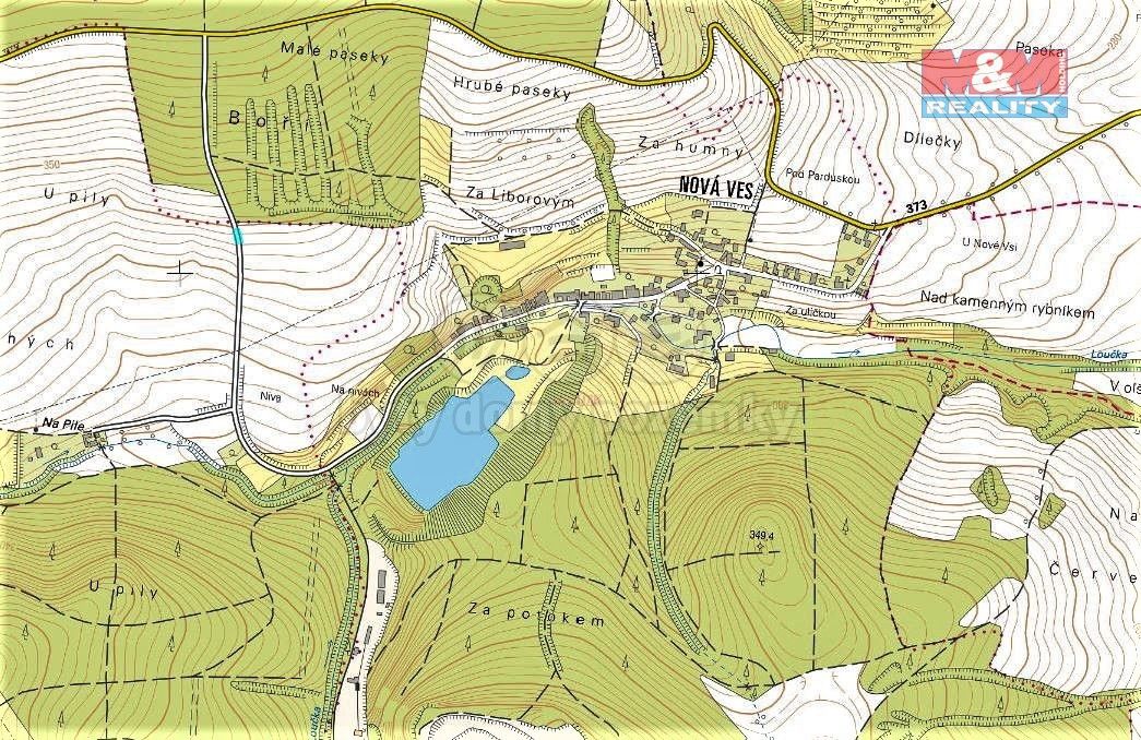 Prodej pozemek - Slavětín u Litovle, 783 24, 425 m²