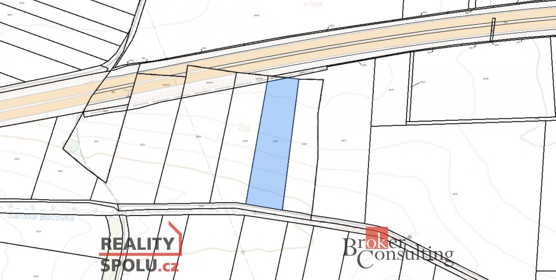 Prodej zemědělský pozemek - Sány, 4 499 m²