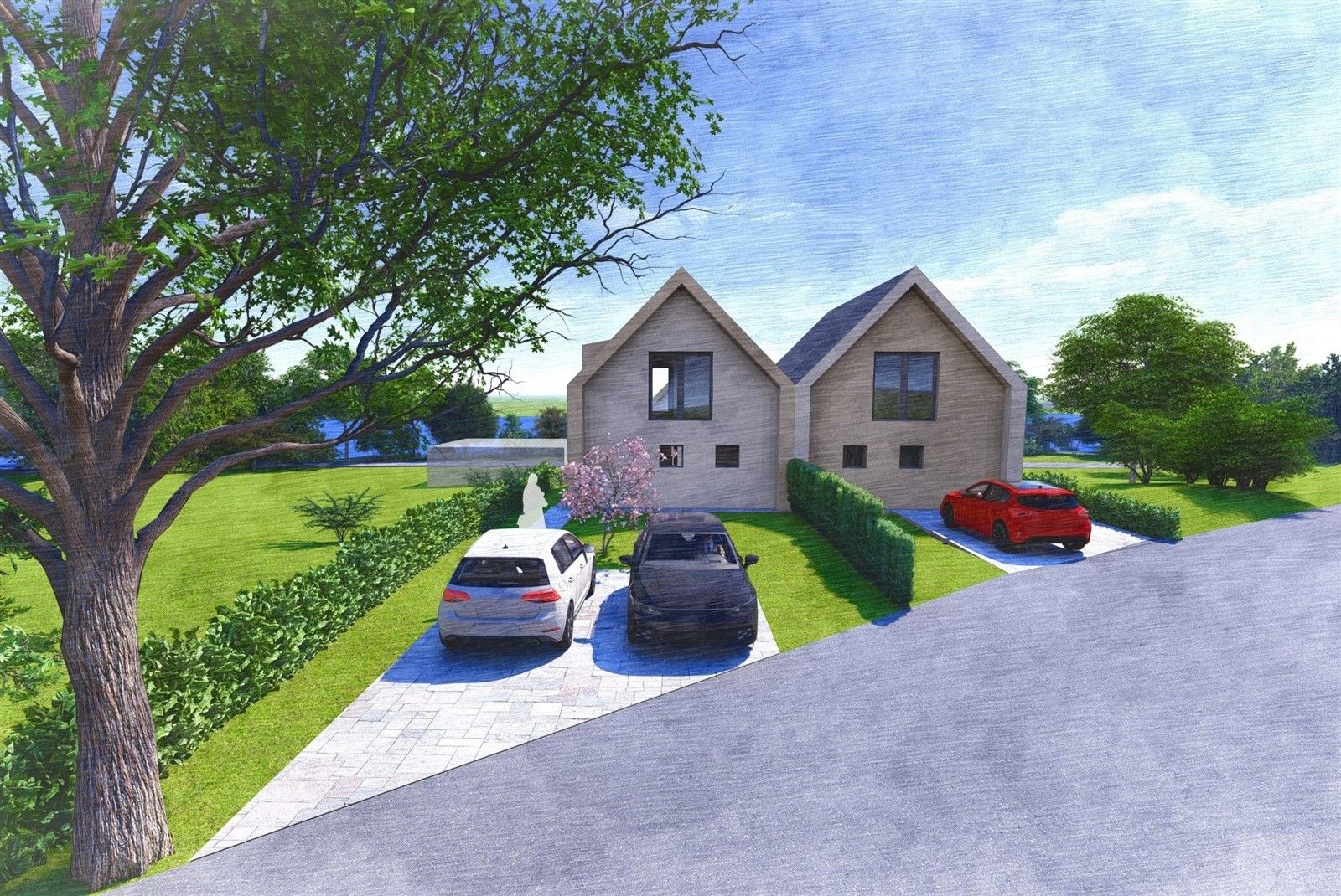 Rodinné domy, Kařez, 108 m²