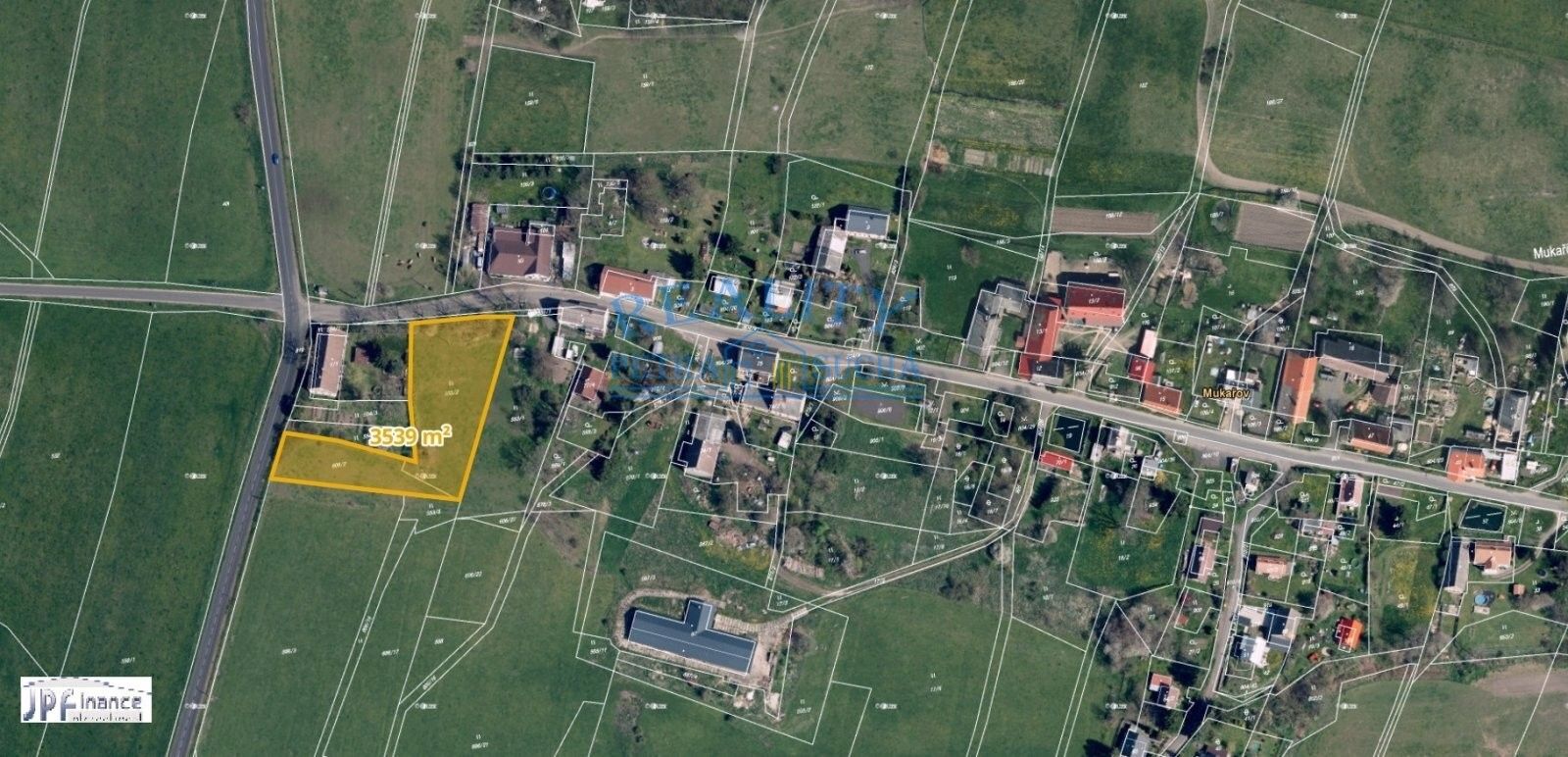 Pozemky pro bydlení, Mukařov, Lovečkovice, 3 539 m²