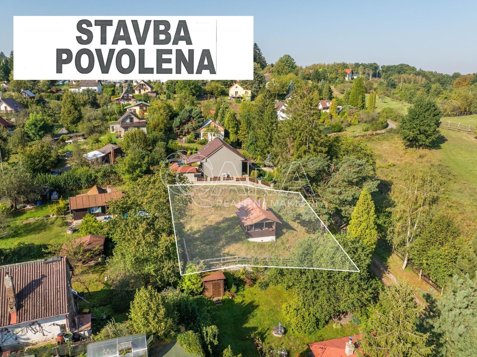 Prodej pozemek pro bydlení - Višňovka I, Kamenice, 615 m²