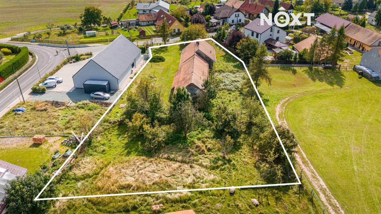 Prodej pozemek pro bydlení - Hrádek, Srch, 2 821 m²