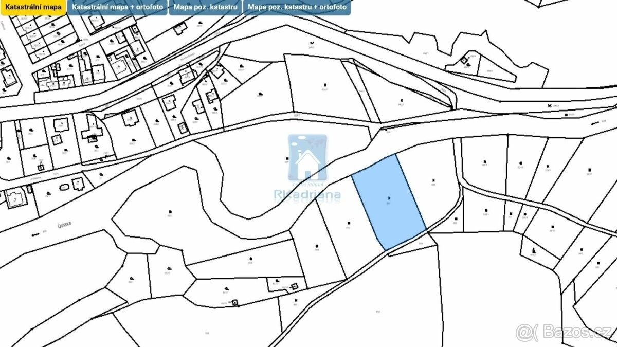 Pronájem zahrada - Plzeň, 326 00, 3 300 m²