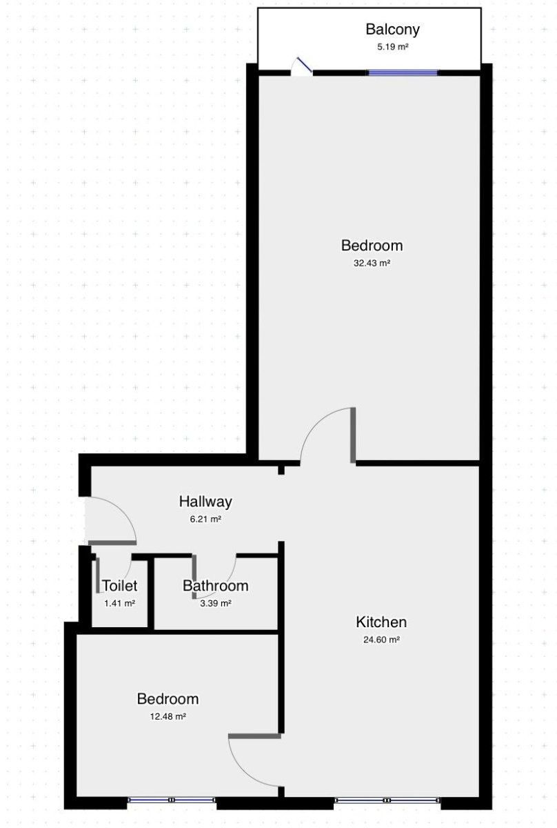 Pronájem byt 3+kk - Teyschlova, Brno, 60 m²