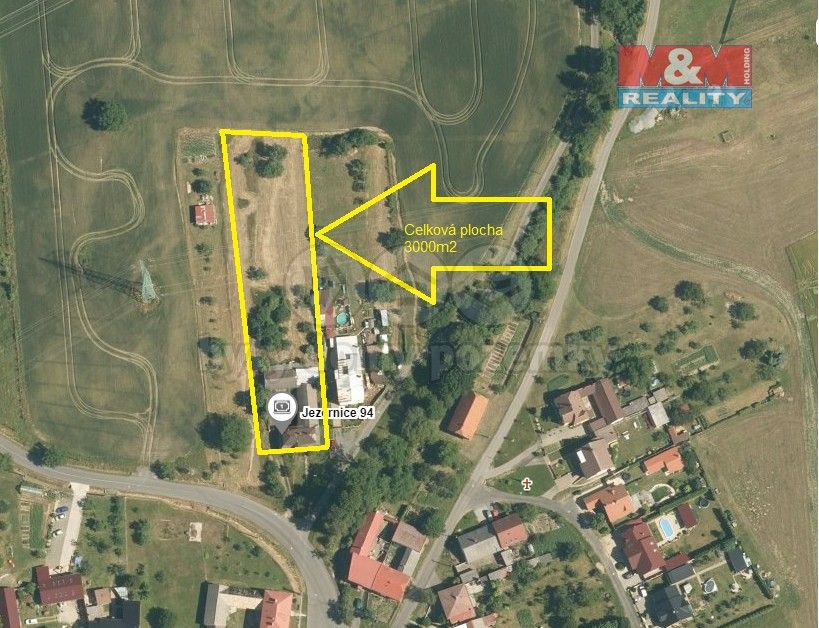 Prodej rodinný dům - Jezernice, 3 000 m²