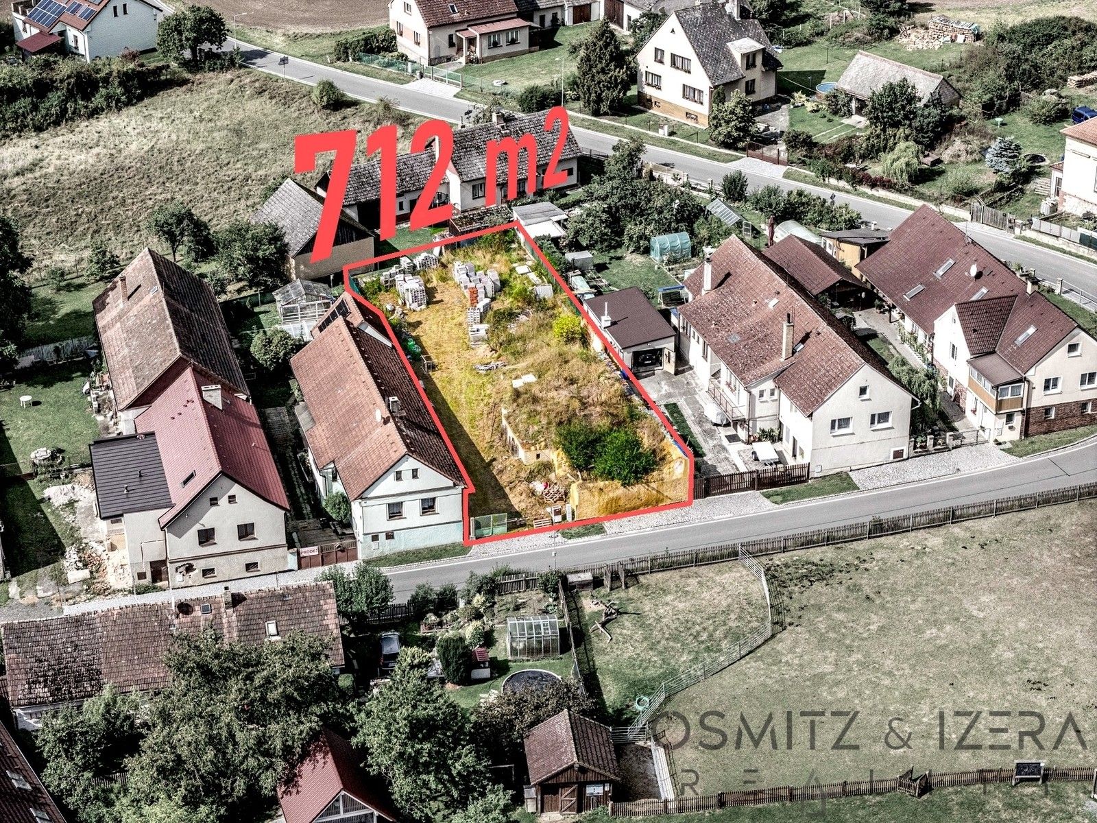 Pozemky pro bydlení, Milínov, 712 m²
