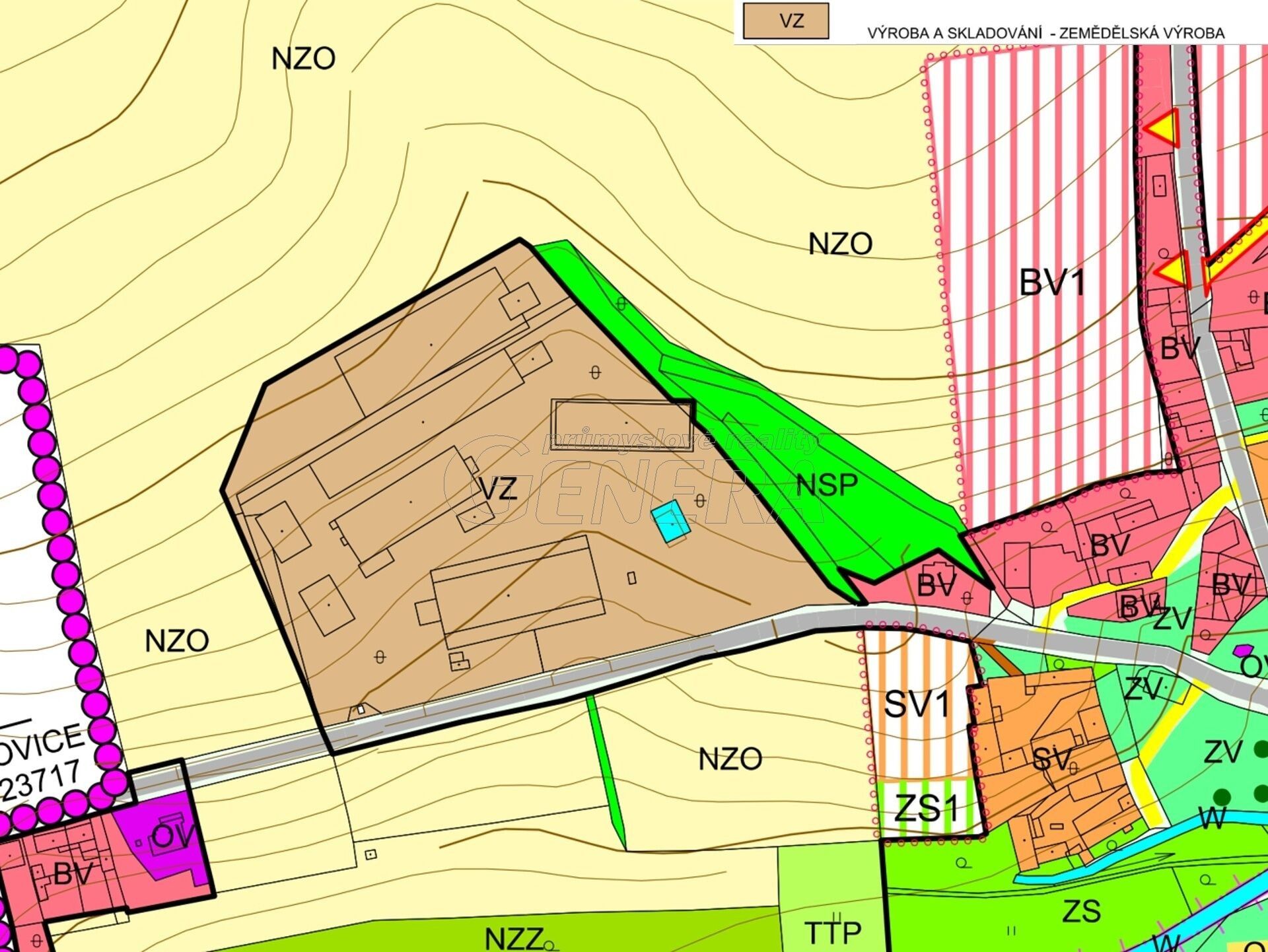 Prodej komerční pozemek - Neprobylice, 23 250 m²