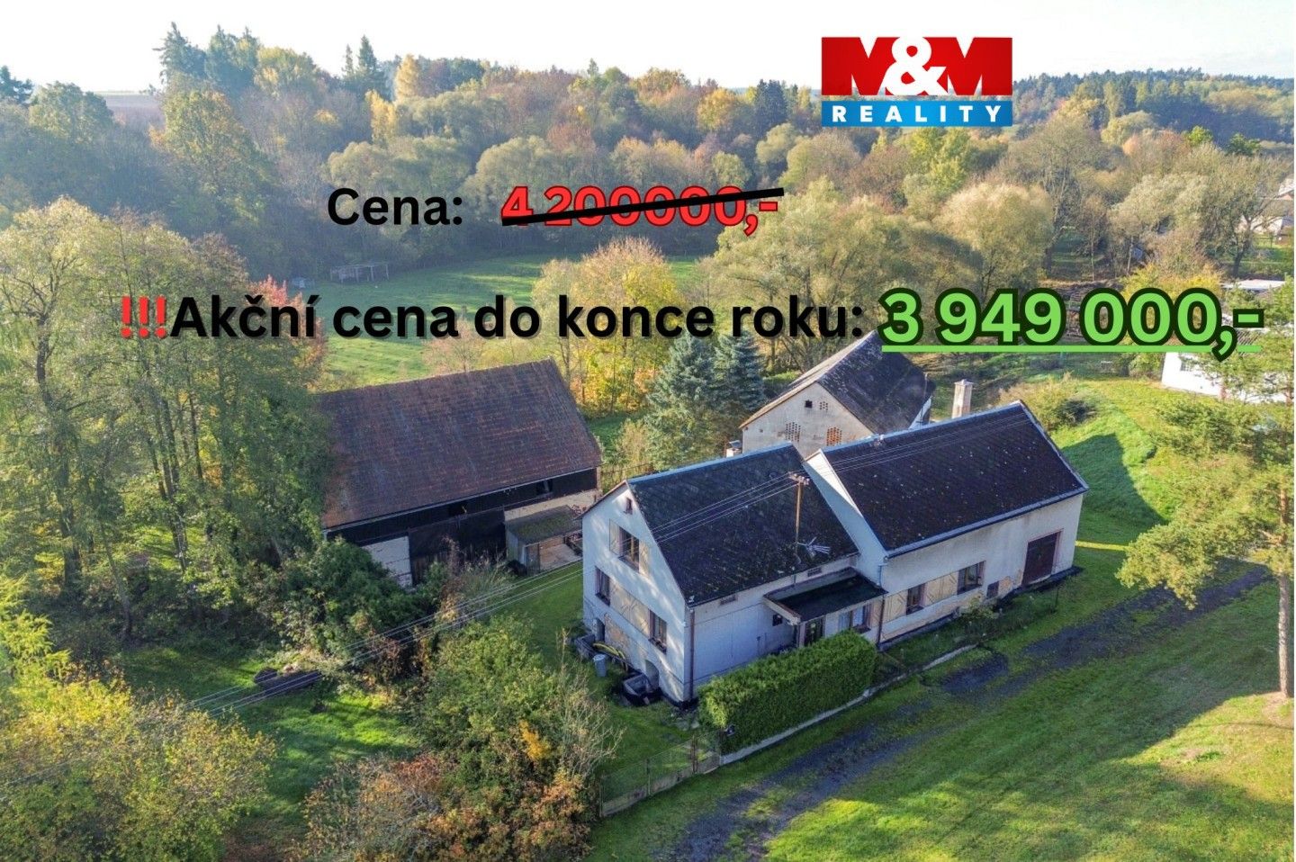 Rodinné domy, Březín, Nečtiny, 335 m²
