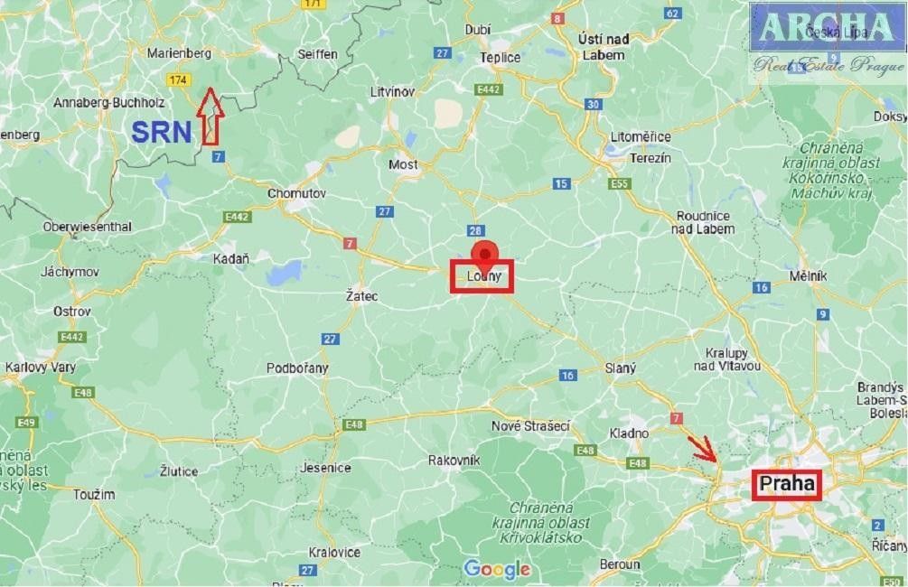 Pronájem výrobní prostory - Korunní, Louny, 500 m²