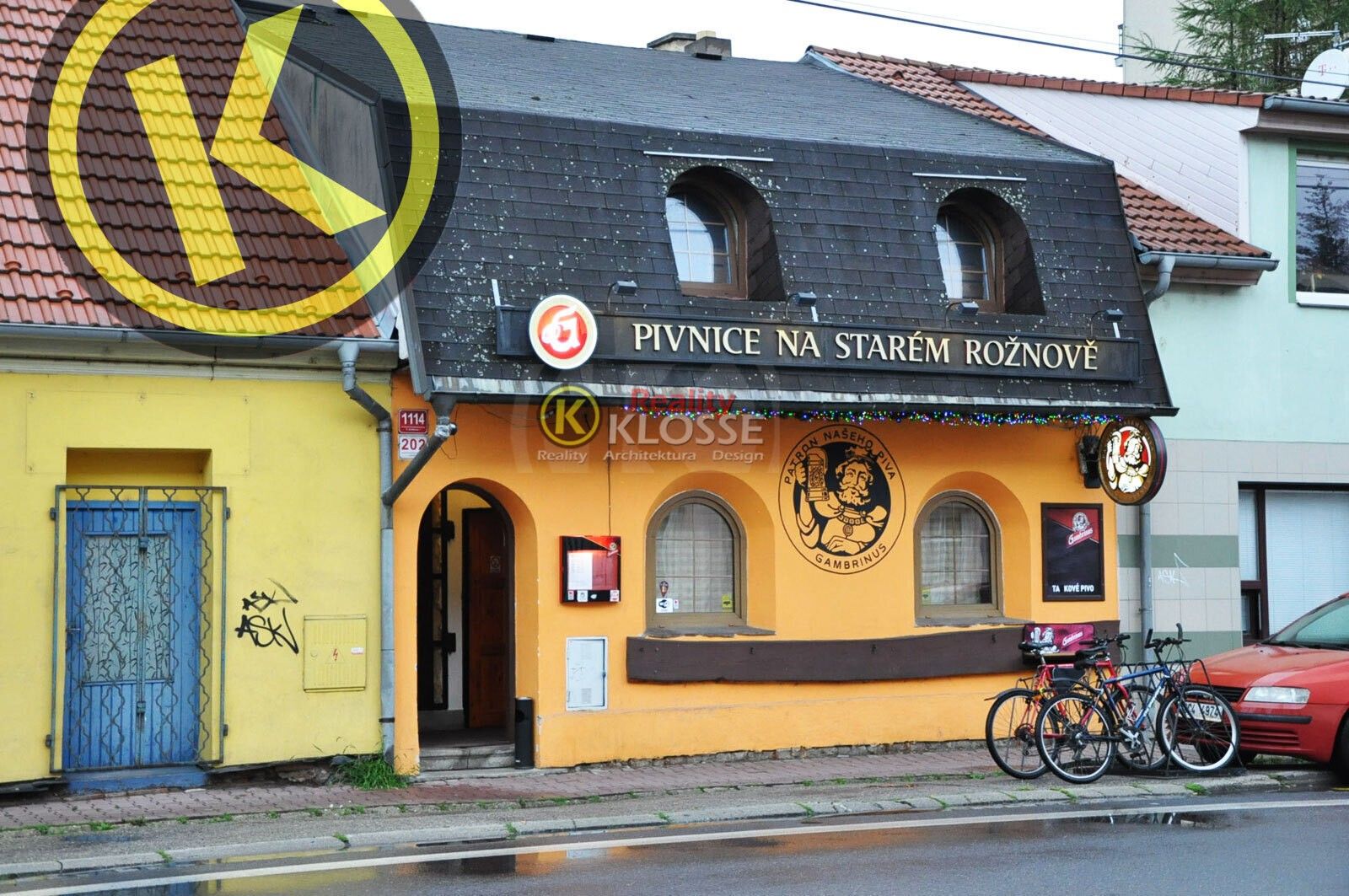Restaurace, Lidická tř., České Budějovice, 130 m²
