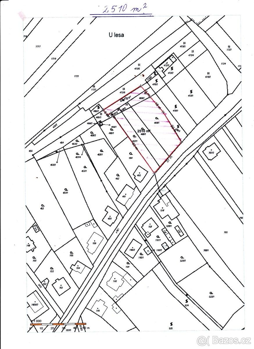 Prodej zahrada - Znojmo, 669 02, 2 510 m²