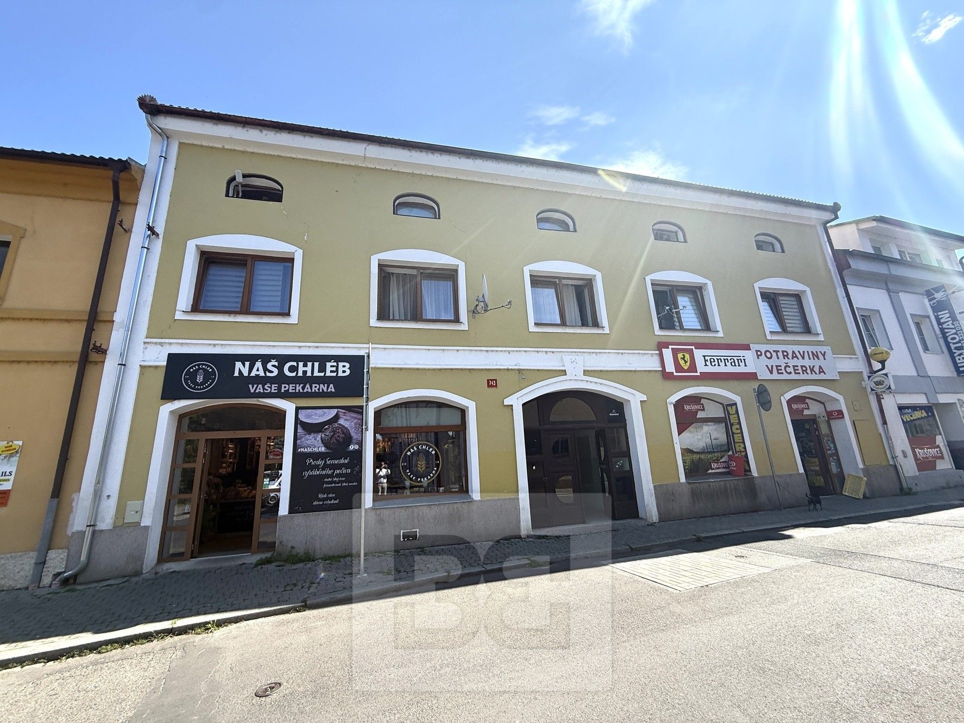 Činžovní domy, Krátká, Štětí, 748 m²