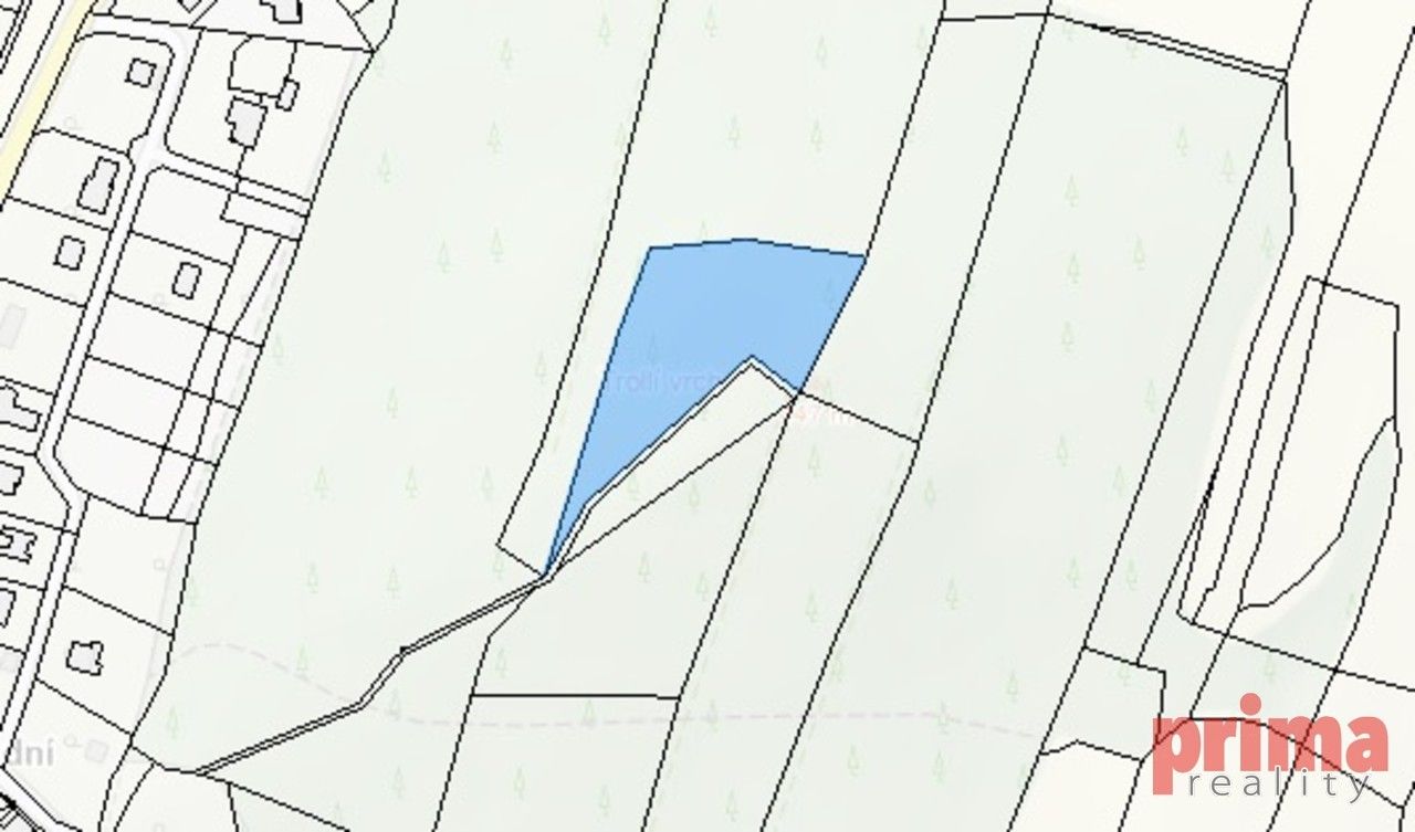 Prodej les - Prostřední Lhota, Chotilsko, 3 372 m²