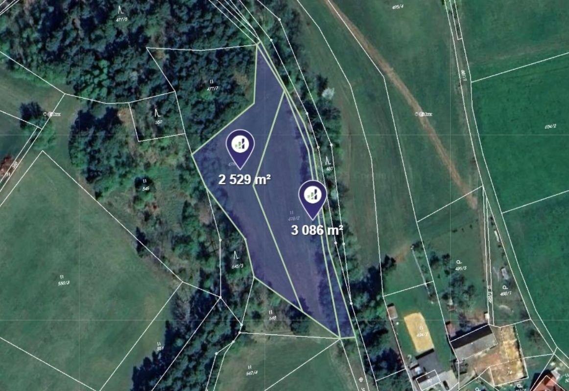 Louky, Český Dub, 5 615 m²