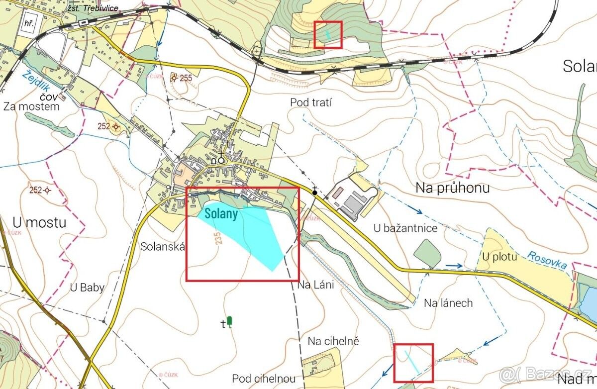 Prodej zemědělský pozemek - Třebívlice, 411 15, 67 617 m²