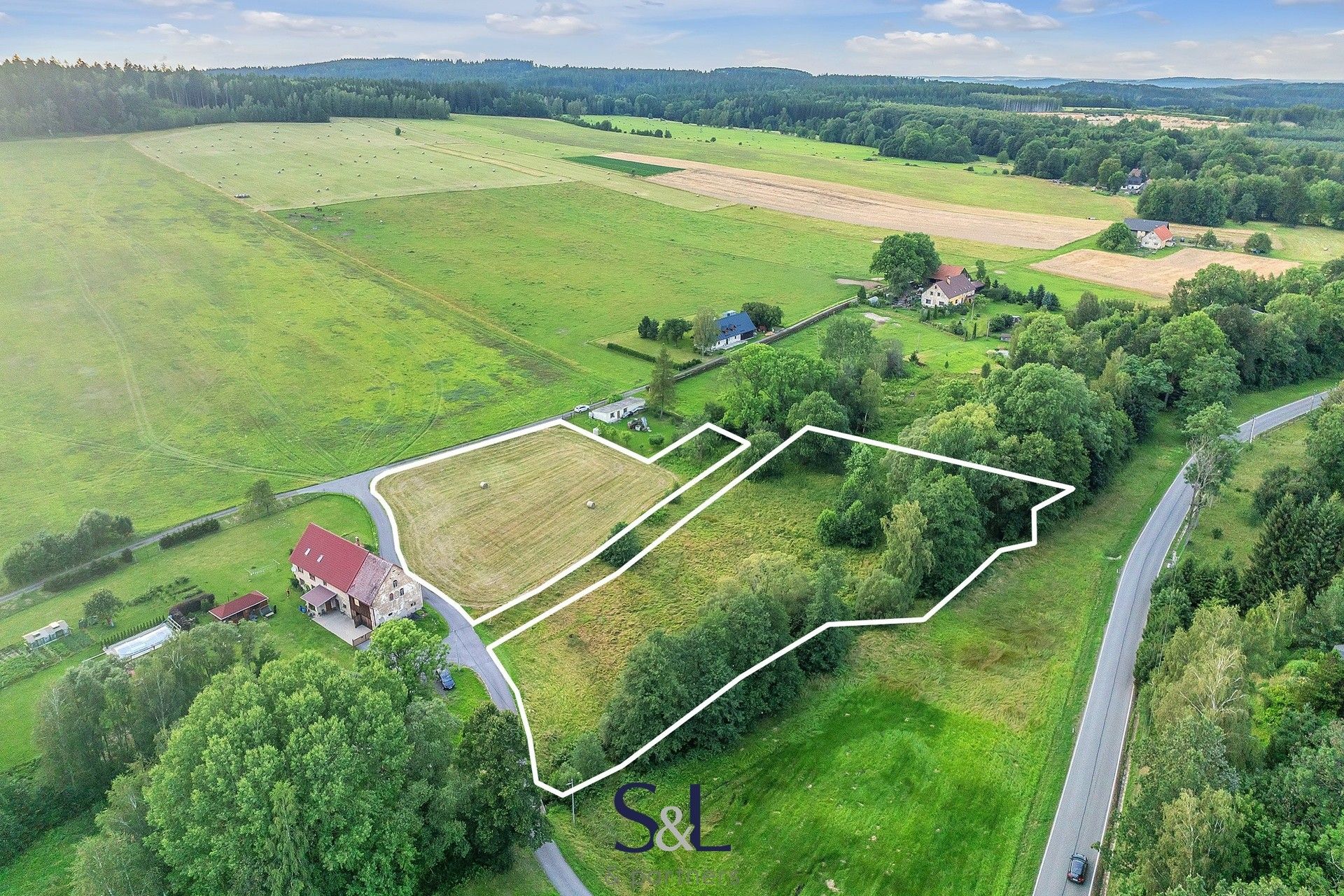 Pozemky pro bydlení, Horní Řasnice, 9 128 m²