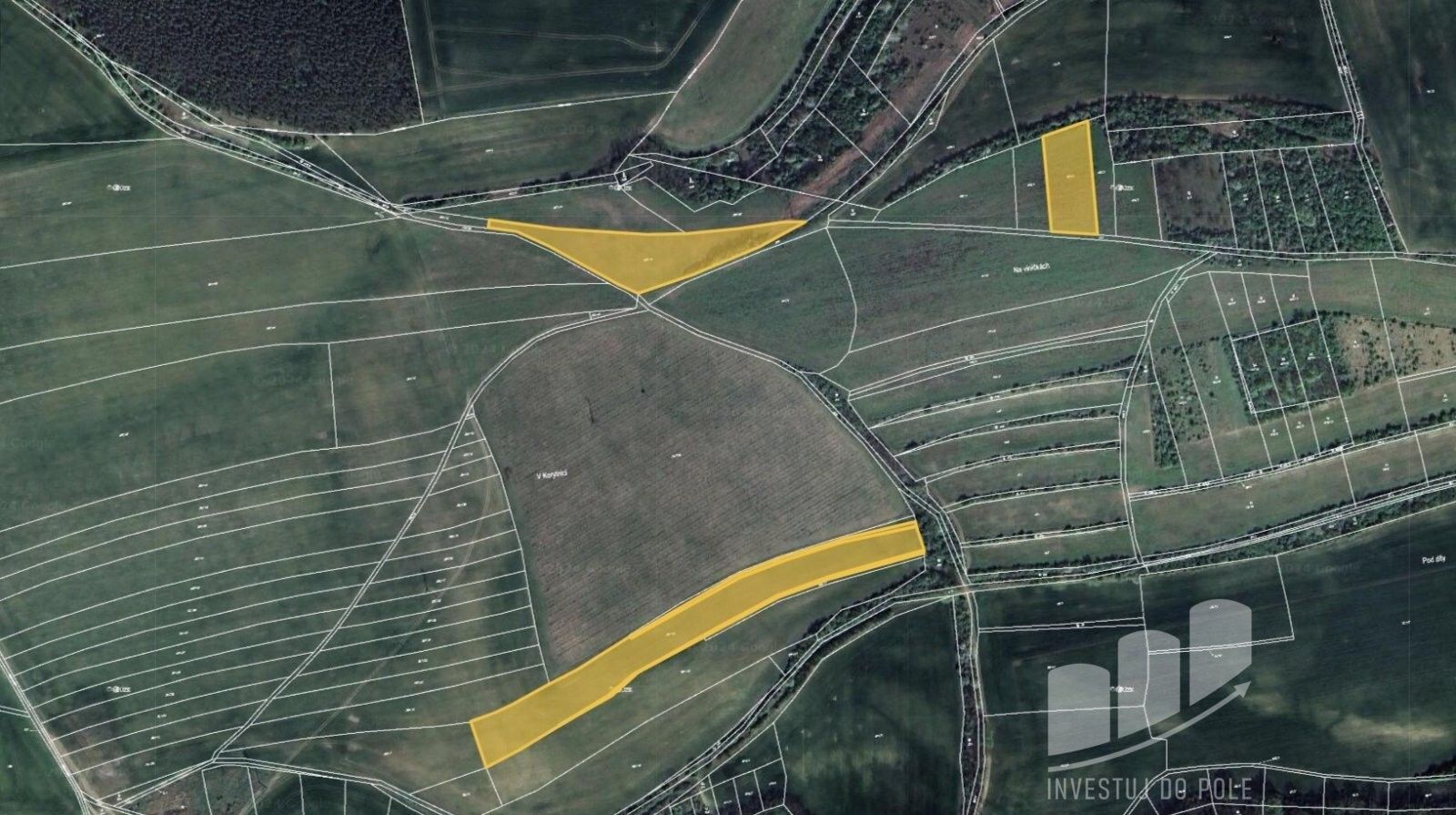 Zemědělské pozemky, Lešany, Nelahozeves, 42 439 m²