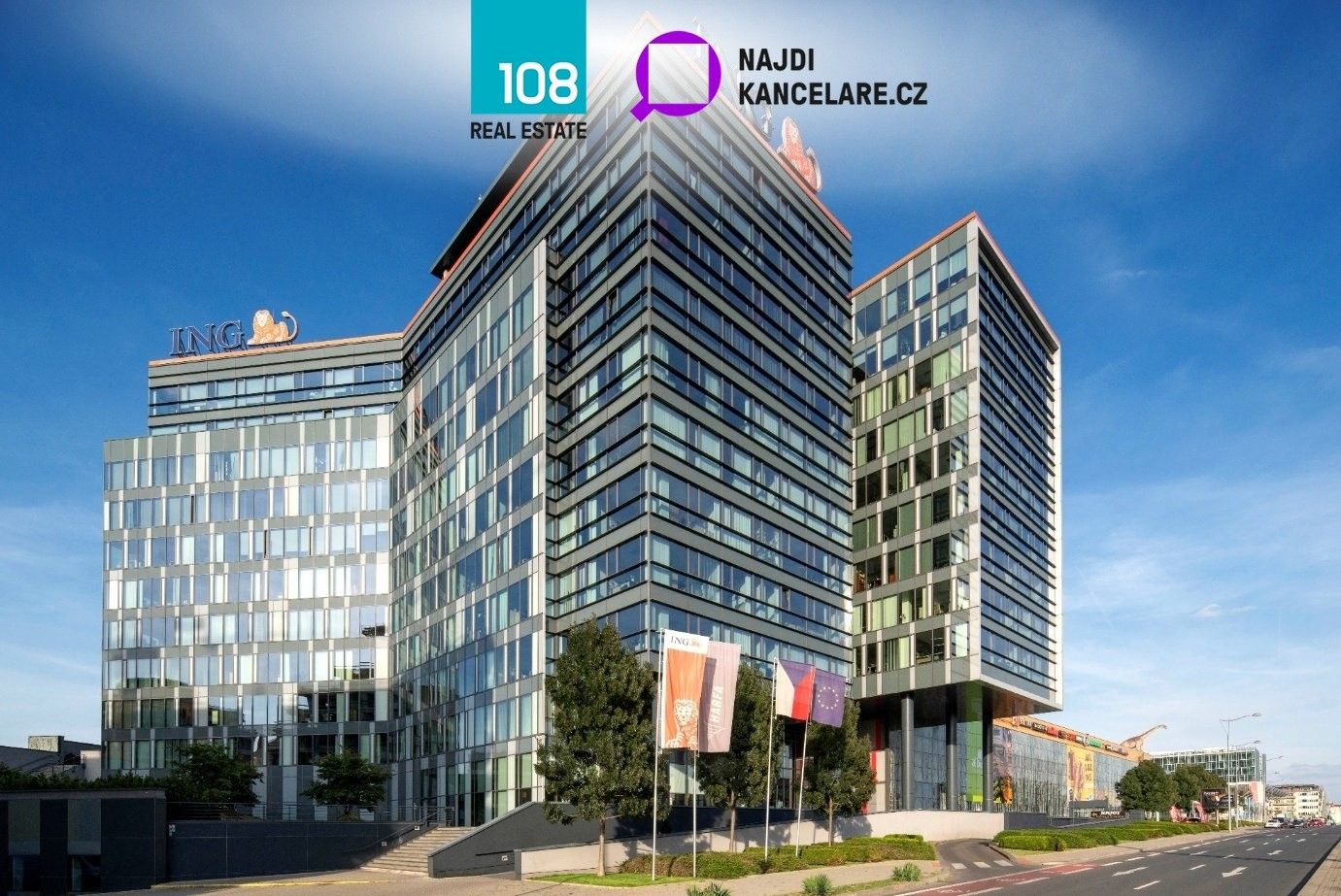 Pronájem kancelář - Českomoravská, Praha, 950 m²