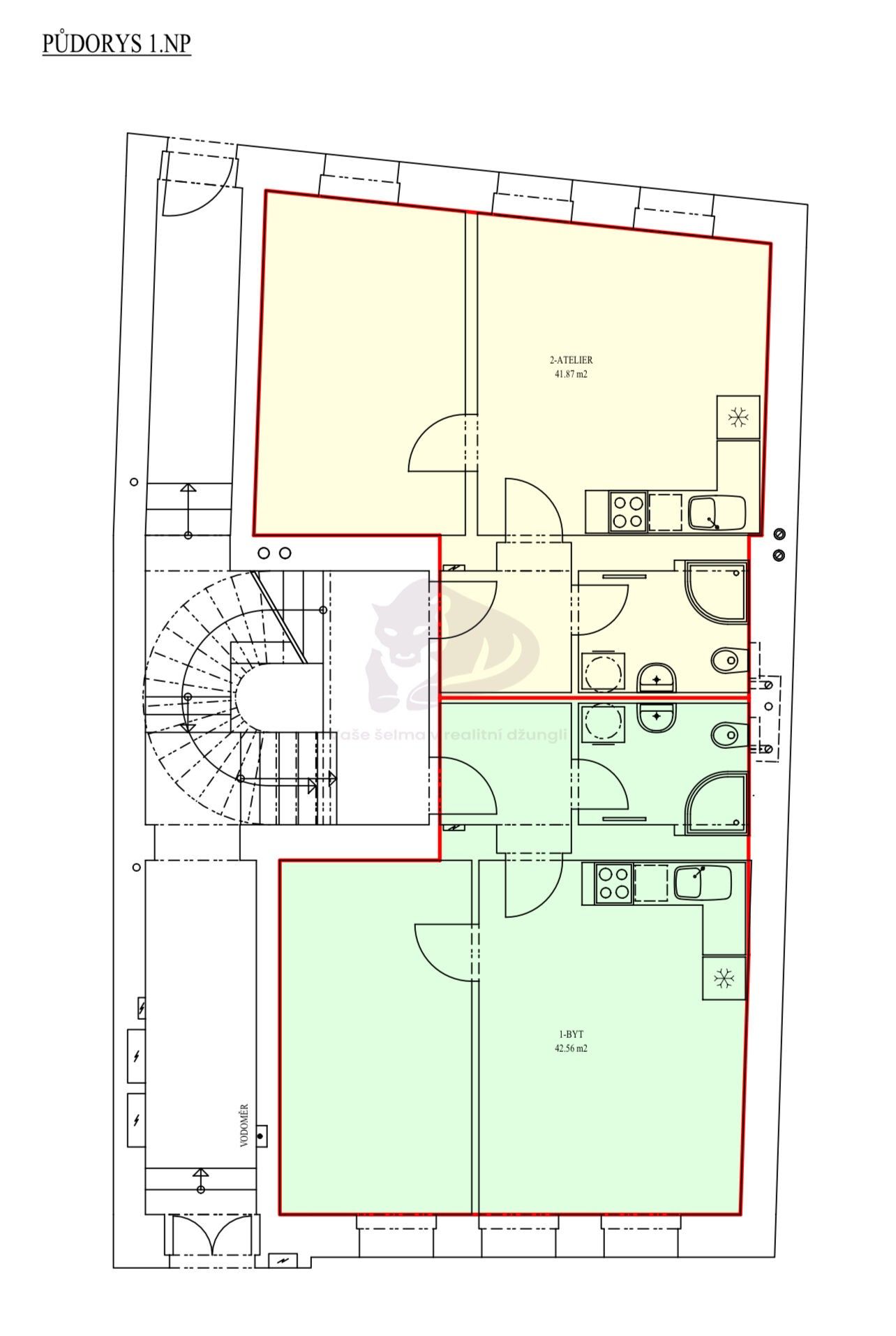 Prodej byt 2+kk - U Horní brány, Broumov, 42 m²