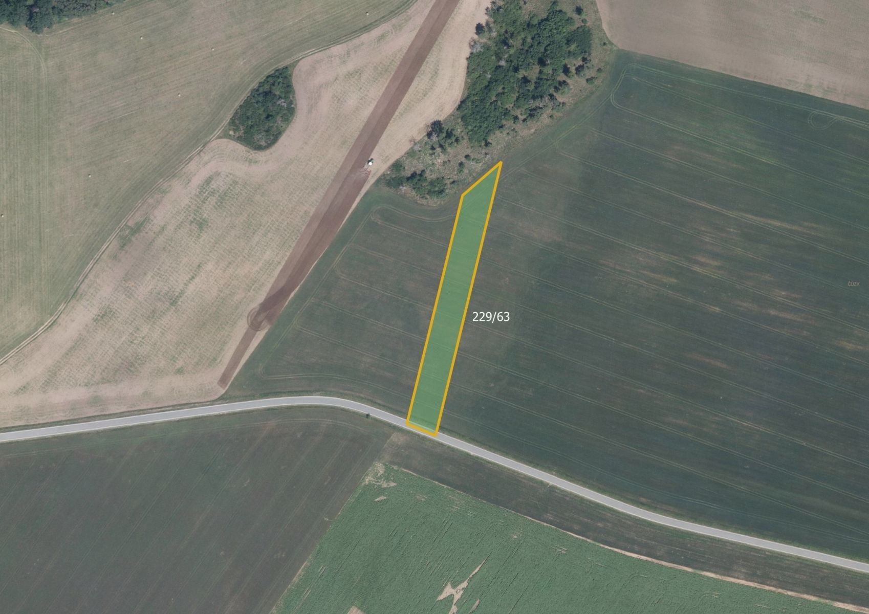 Zemědělské pozemky, Biskupice, Biskupice-Pulkov