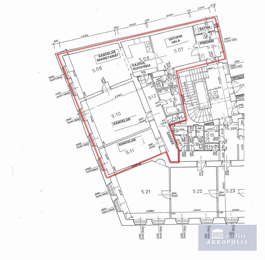 3+1, Senovážné náměstí, Praha, 158 m²