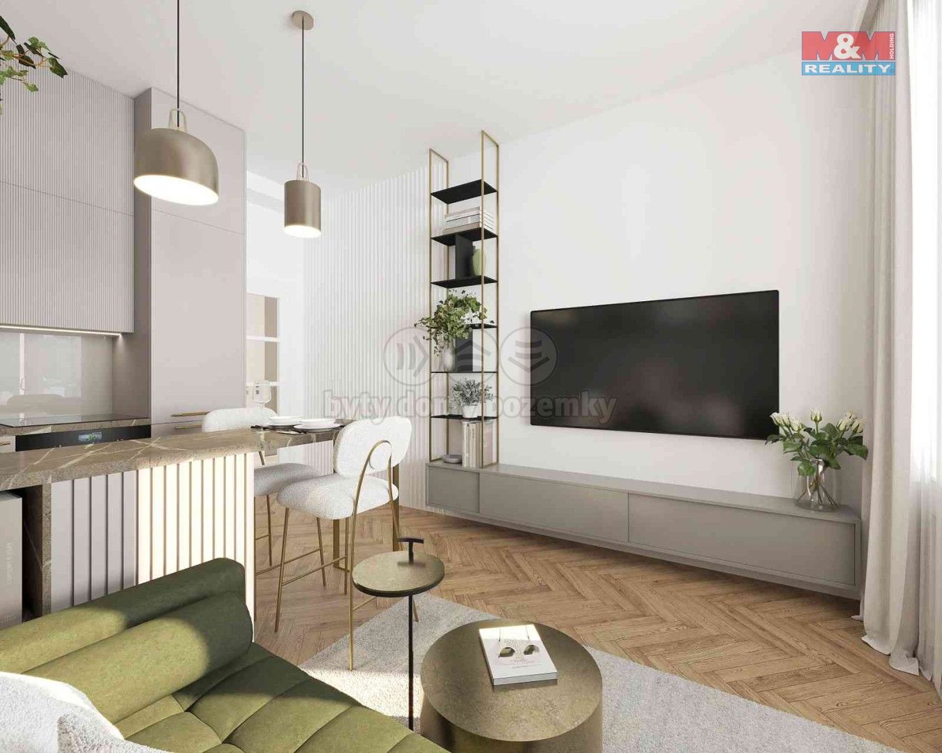 Prodej byt 3+kk - Vinohrady, Praha, 78 m²