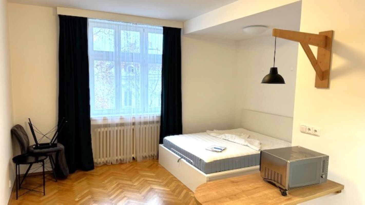 1+kk, Koperníkova, Praha, 27 m²