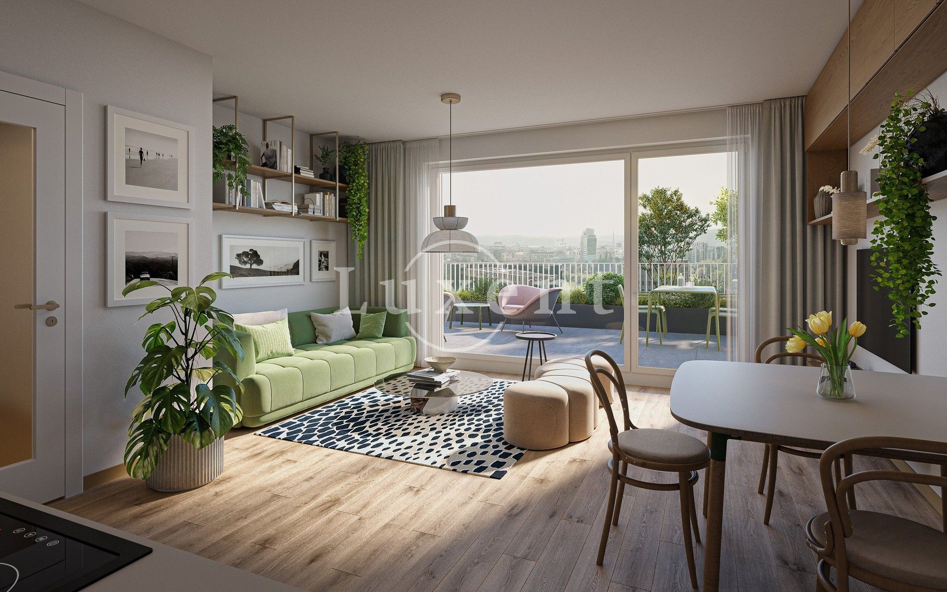2+kk, Na kopečku, Praha, 48 m²