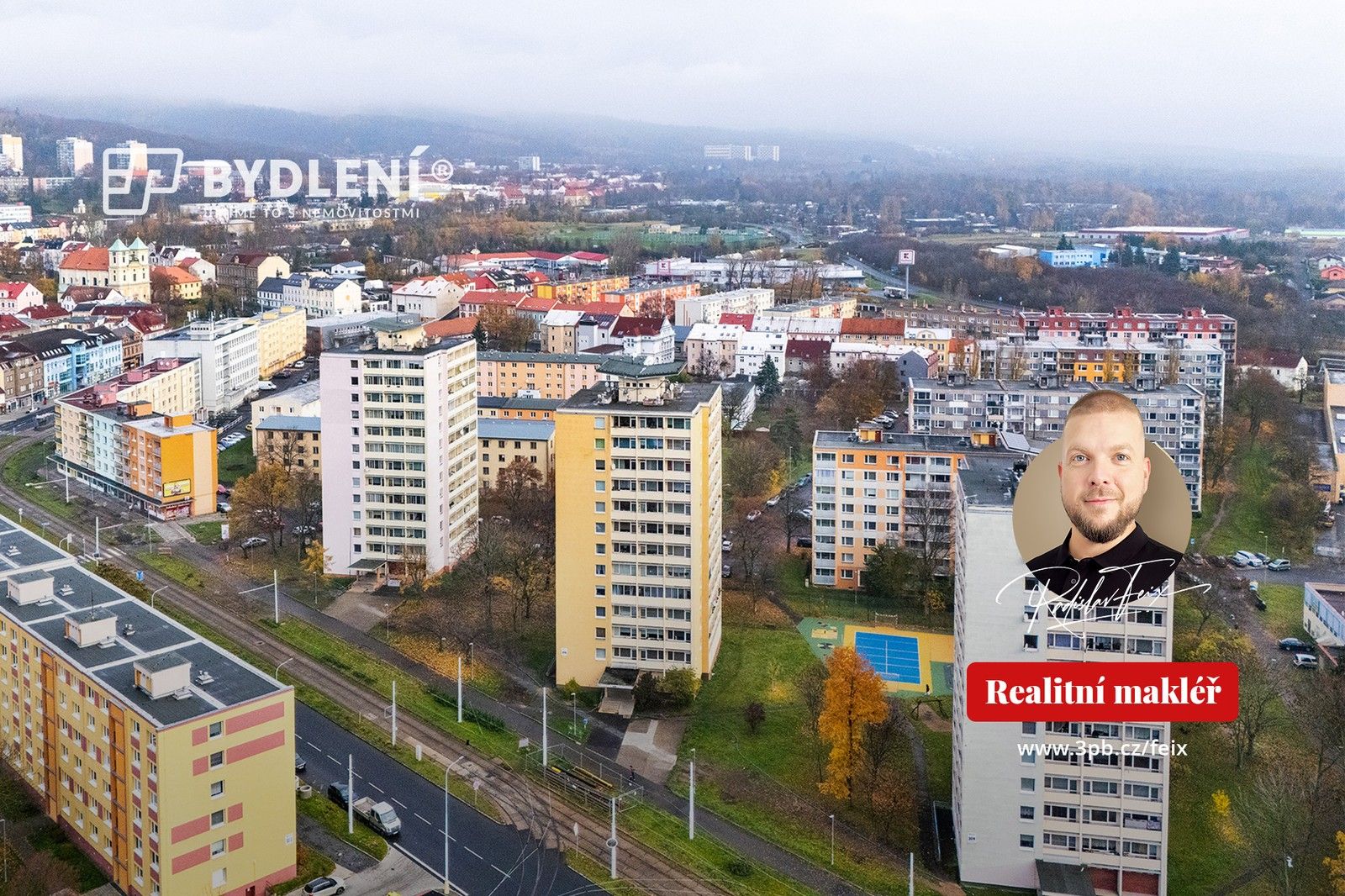 3+1, Mostecká, Litvínov, 71 m²