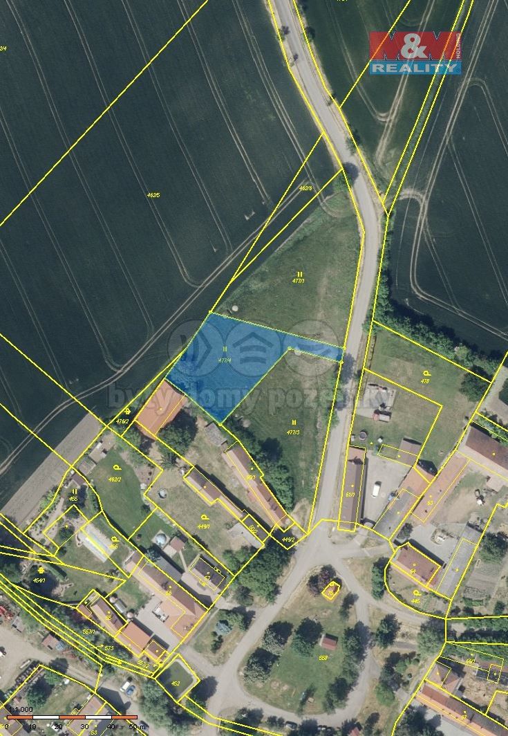 Prodej pozemek pro bydlení - Třebívlice, 411 15, 1 209 m²