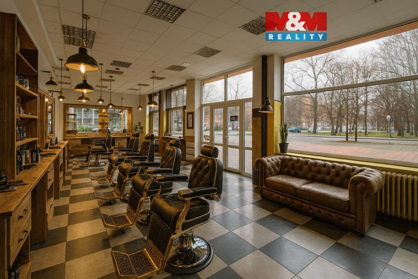 Obchodní prostory, Partyzánské náměstí, Ostrava, 144 m²