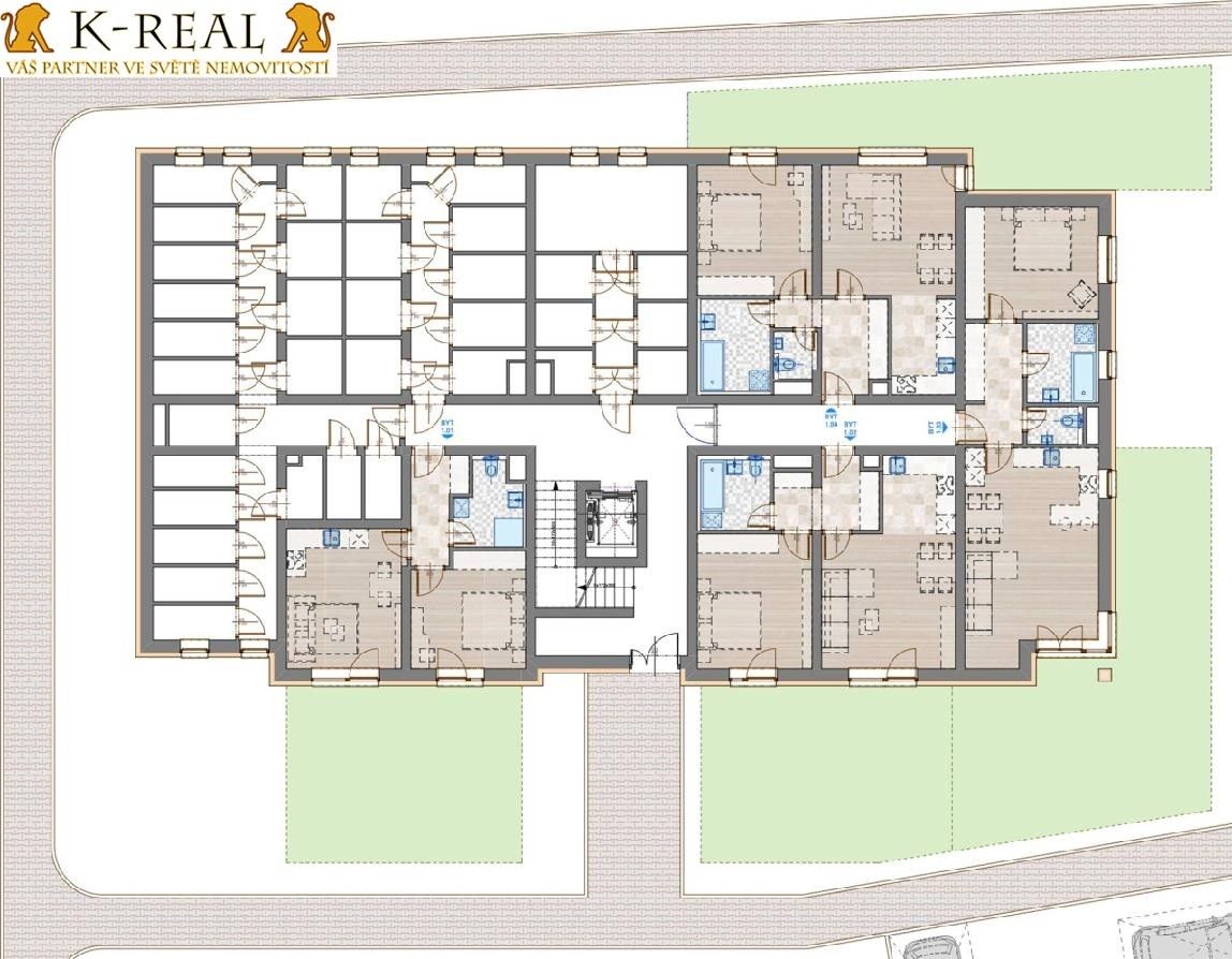 2+kk, Uherské Hradiště, 80 m²