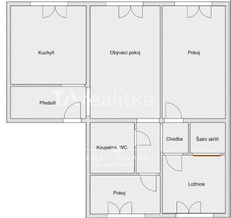 Prodej byt 4+1 - Karviná, 733 01, 91 m²