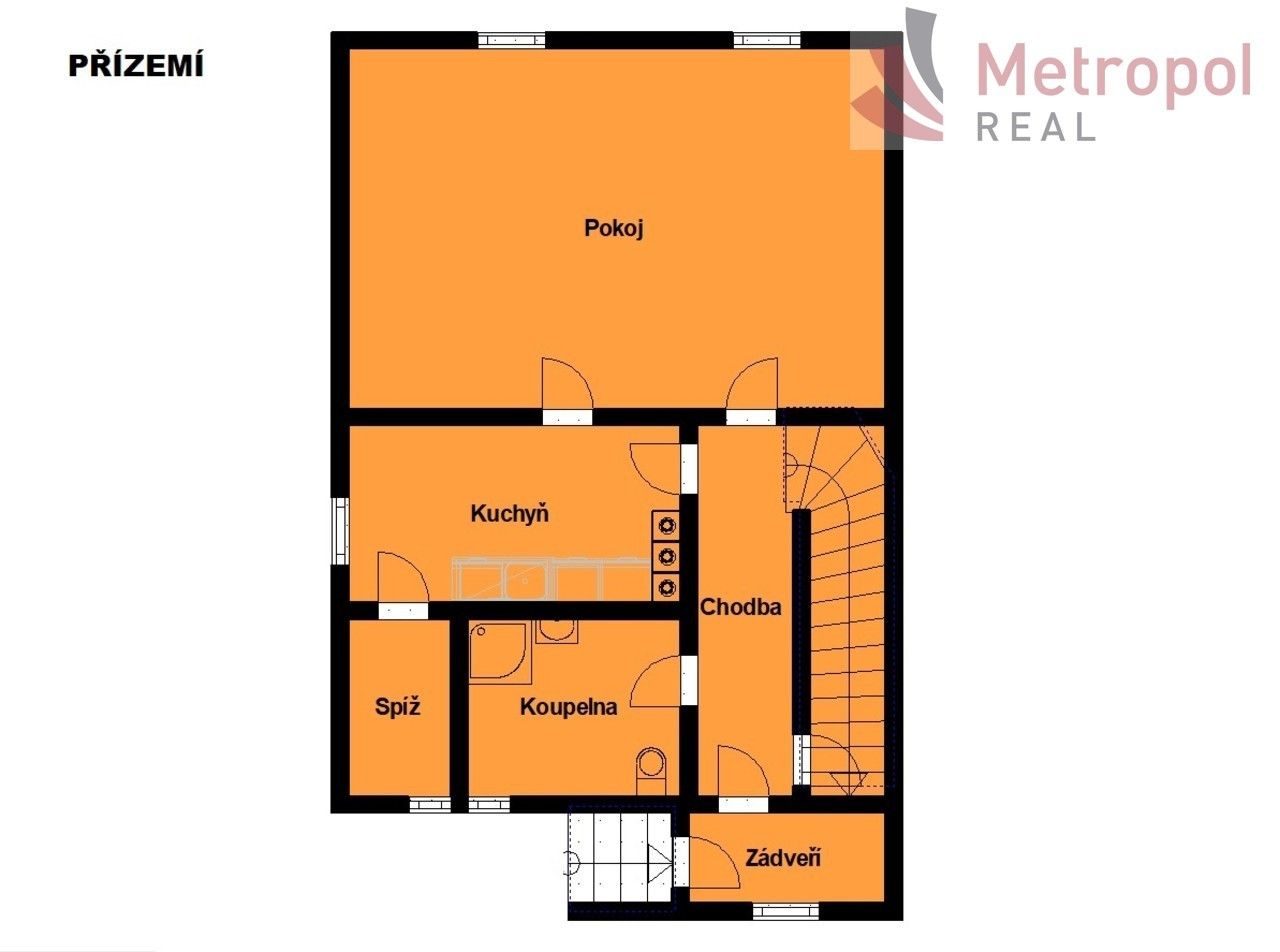 Prodej rodinný dům - Dr. M. Horákové, Lomnice nad Popelkou, 105 m²