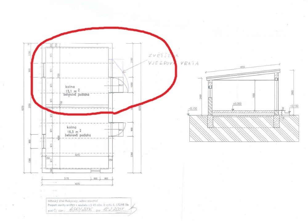 Pronájem zahrada - Rokycany, 337 01, 15 m²