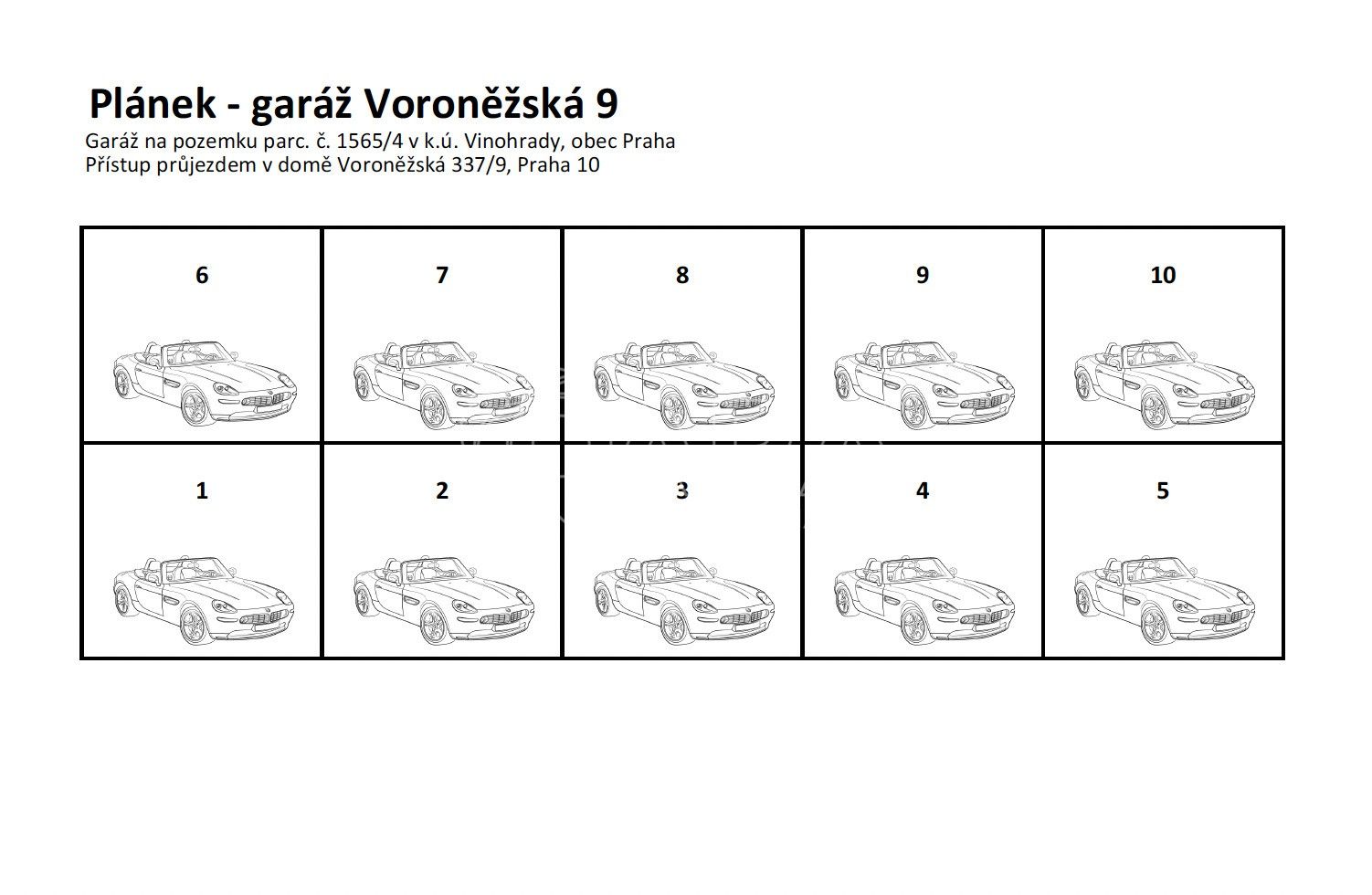 Pronájem ostatní - Voroněžská, Praha, 15 m²