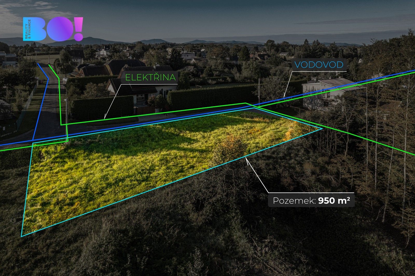 Pozemky pro bydlení, Havířov, 950 m²