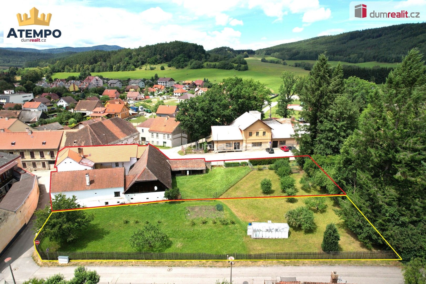 Prodej pozemek pro bydlení - Chvalšiny, 800 m²