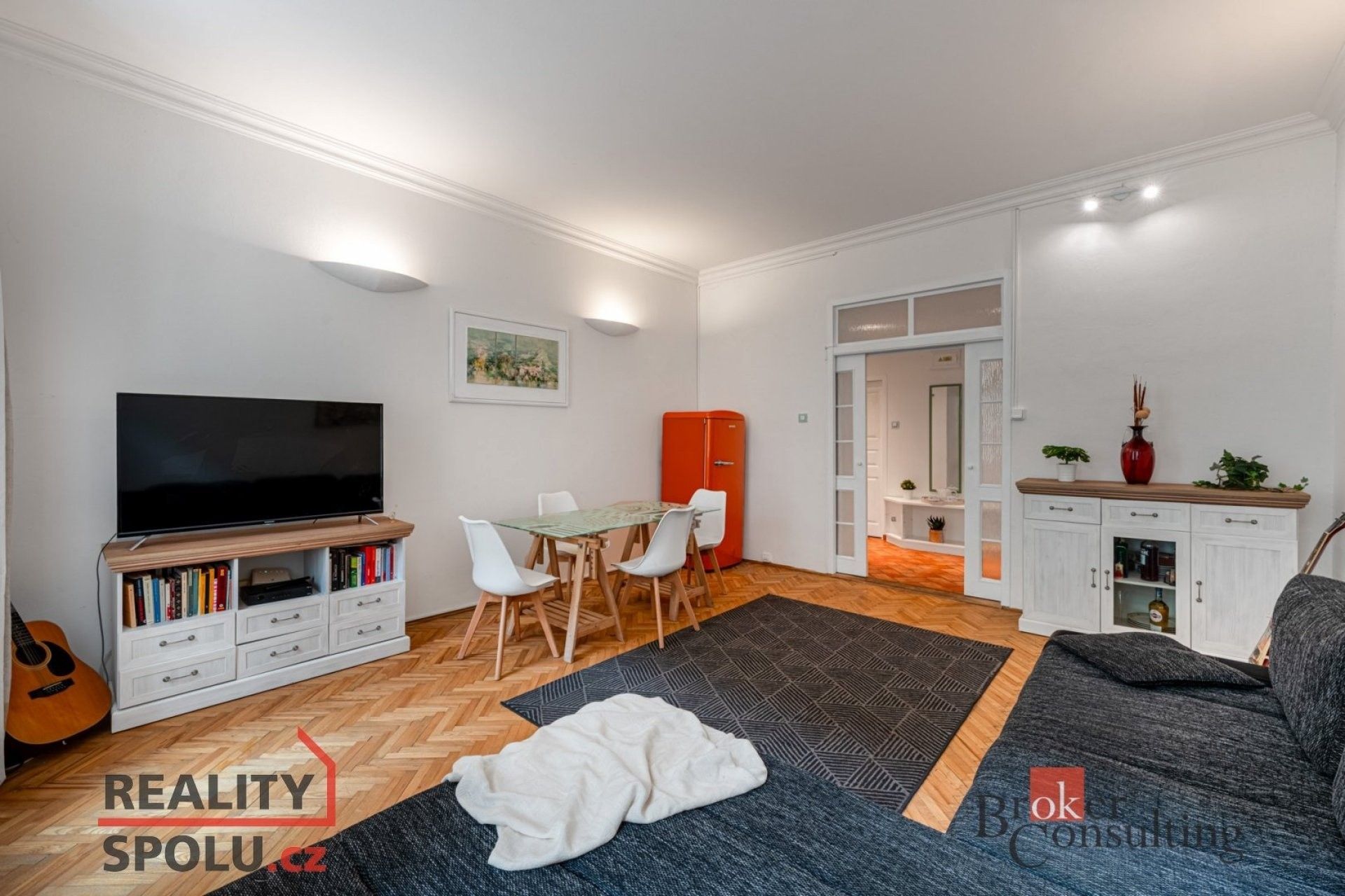 2+kk, Krásova, Praha, 47 m²