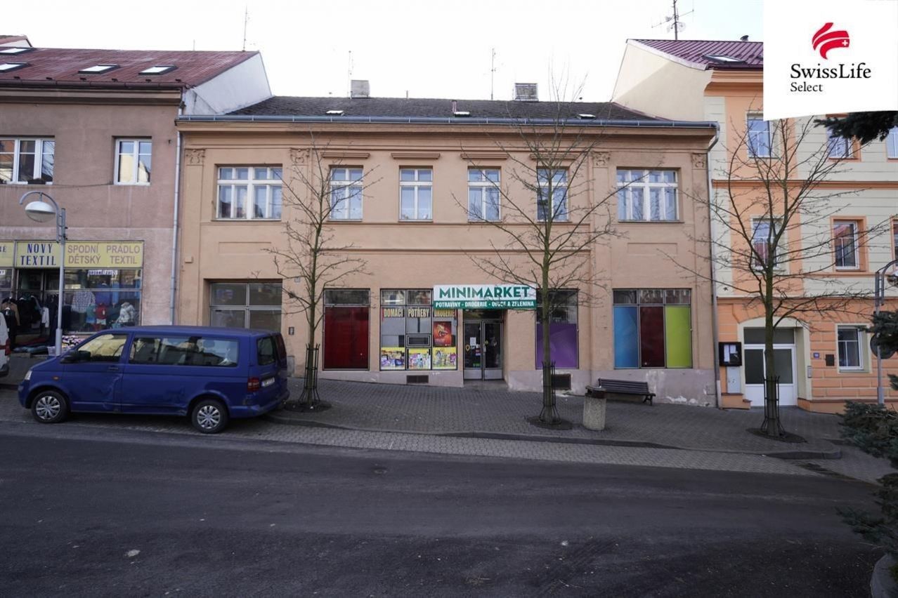 Rodinné domy, Žižkovo náměstí, Mladá Vožice, 597 m²