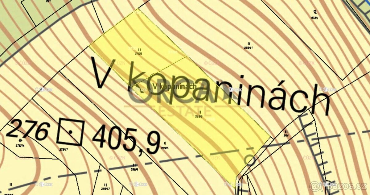 Prodej pozemek - Ondřejov, 251 65, 5 478 m²