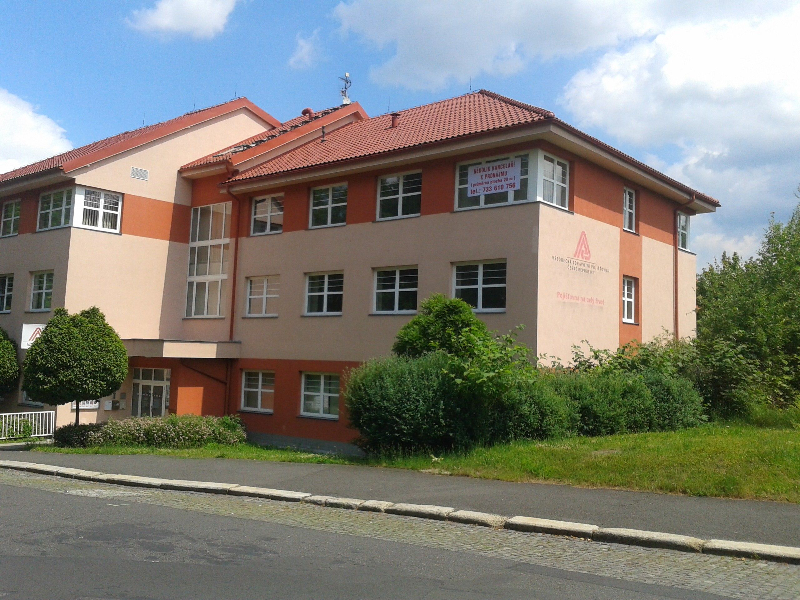 Kanceláře, Komenského 2473/40, Cheb, 110 m²